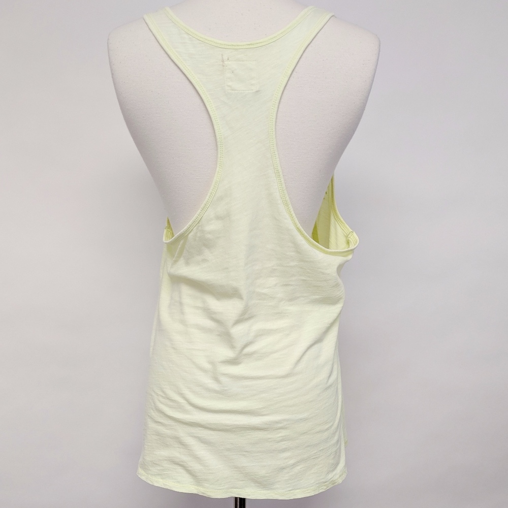 american eagle | yellow vintage t tank top sz M - Picture 3 of 7